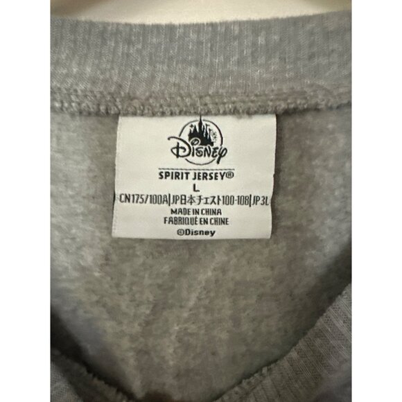 Disney Spirit Jersey New York Gray L NWT fleece Sherpa - Picture 5 of 9